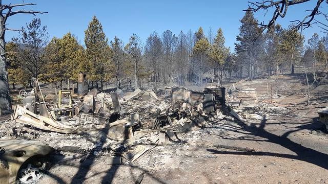 Photo of Cold Springs Fire Aftermath